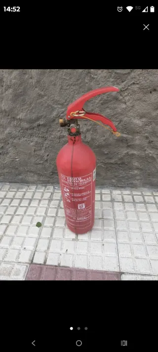 Extintor CO2 2kg (Vacío)