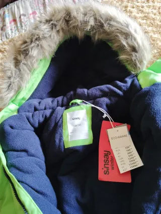 Traje de nieve niño + botas y guantes