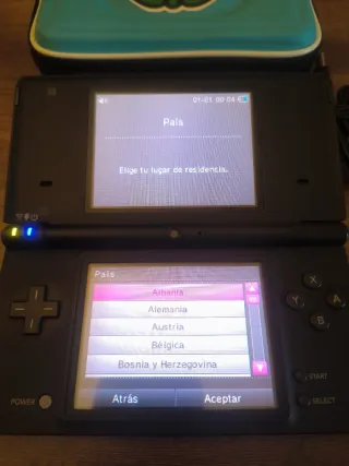 Nintendo DSi + custodia + caricabatterie