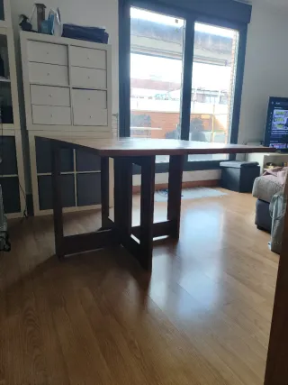 Mesa de comedor extensible de teka