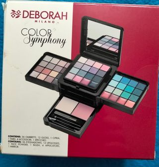 Cofre Maquillaje Deborah Milano Multicolor
