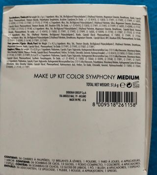 Cofre Maquillaje Deborah Milano Multicolor