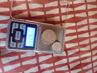 Plata   6 Monedas Francesas "Francos"