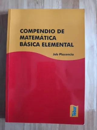 Compendio de matemática básica elemental