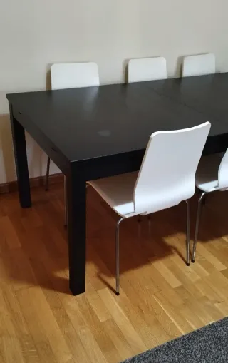 Mesa Comedor Ikea Negra