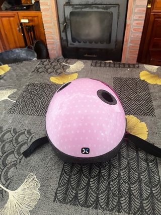 Casco infantil Btwin rosa