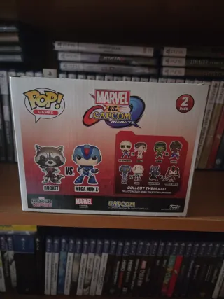 Funko Pop Rocket vs Mega Man X 2 Pack