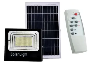 3 Faro LED 100W Pannello Solare Luce Fredda Teleco