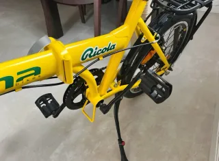 Bicicleta Plegable Moma Ricola Amarilla