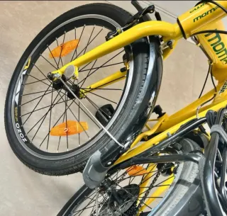 Bicicleta Plegable Moma Ricola Amarilla