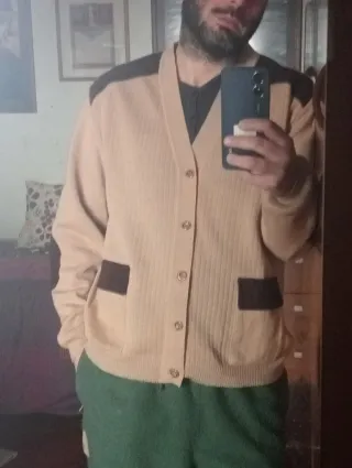 Cardigan misto lana - Vintage