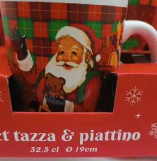 Set Tazza & Piattino Natale Vesti Casa
