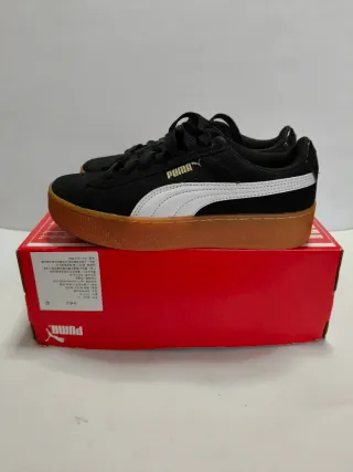 Zapatilla Puma Vikky Platform Negra