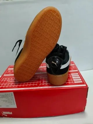 Zapatilla Puma Vikky Platform Negra