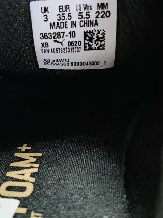 Zapatilla Puma Vikky Platform Negra