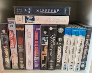 Pack VHS y DVD Películas Varias.