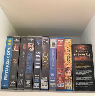 Pack VHS y DVD Películas Varias.