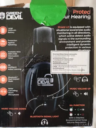 Cascos Green Devil SHIELD LD Bluetooth