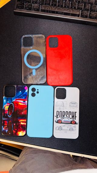 Lote 5 carcasas iPhone 12