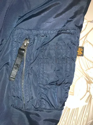 Chaqueta Bomber Alpha Industries Azul