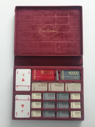 Pierre Cardin set gioco carte