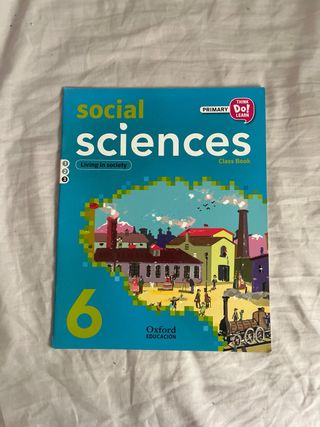 libros social sciences 6 primari 1,2 y 3 trimestre