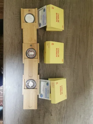 Monedas 2000 Pesetas Plata Casa de Borbón 1997