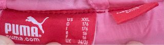 Chaqueta Puma acolchada rosa Talla S