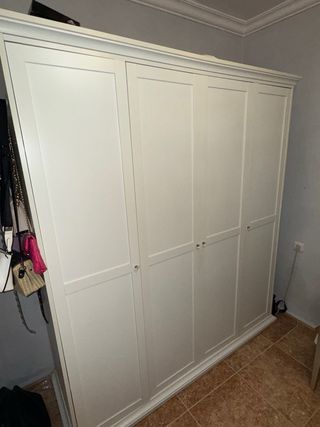 Cabecero de cama tapizado gris