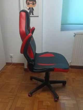 Silla Gamer Racing Negra y Roja