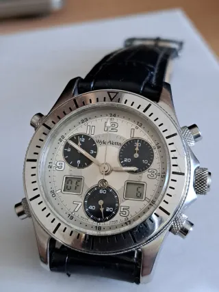 Orologio Wyler Vetta Cronografo Acciaio