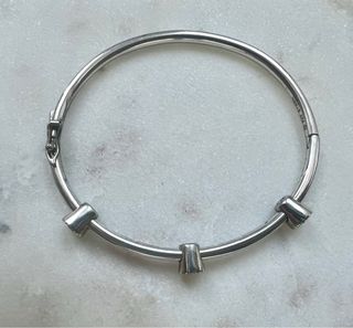 Pulsera Rígida Acero 925