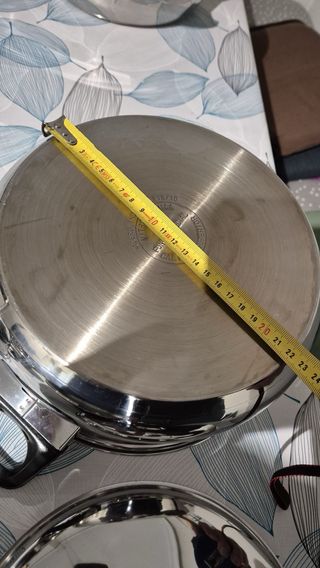 Batería Cocina Acero Inox. Vitro