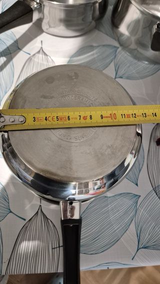 Batería Cocina Acero Inox. Vitro