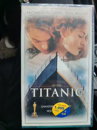 Película VHS Titanic - Sin Abrir