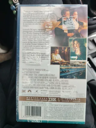 Película VHS Titanic - Sin Abrir