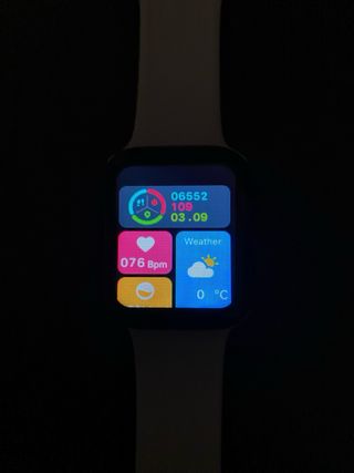 Orologio Digitale bianco con caricatore apposito