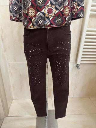 Completo donna fantasia geometrica