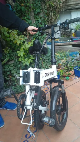 Bicicleta eléctrica plegable Esswatt