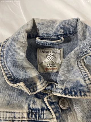 Chaqueta vaquera clara