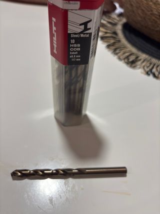 Brocas Hilti HSS COB 8mm (10 uds)