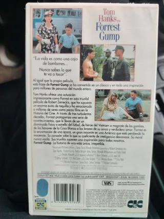 Película Forrest Gump VHS