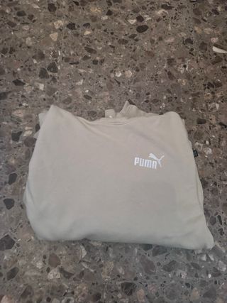 Sudadera Puma Beige