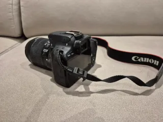 Cámara Canon EOS 100D+Objetivo+bolsa +tarjetas