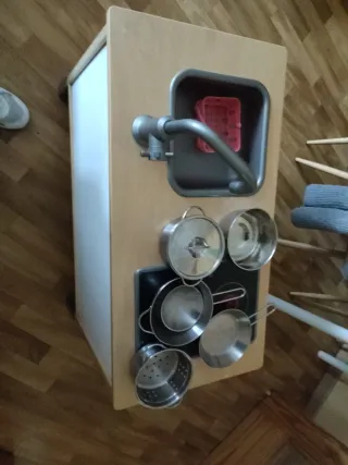 Cocina de juguete para niñas