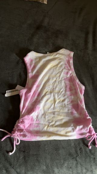 Camiseta Tie Dye Rosa y Amarillo