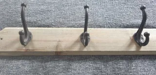 Perchero madera Maison du Monde 5 ganchos