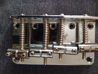 Puente Bajo Eléctrico 4 Cuerdas Cromado