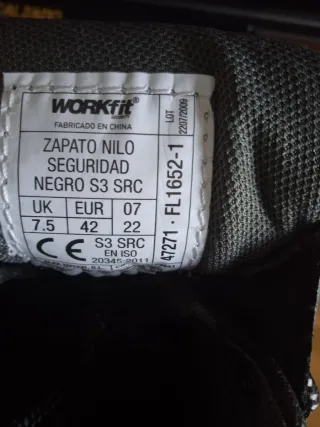 Zapatos de seguridad WORKfit negros
