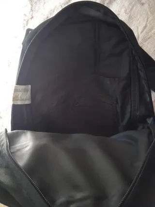 Mochila Decathlon Negra 35x27 cm